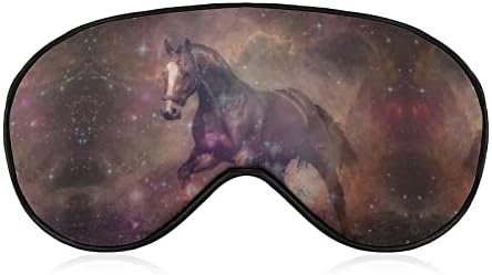 Racing konja Galaxy Mekane maske za oči sa podesivim laganim remenom Udobne oči za spavanje