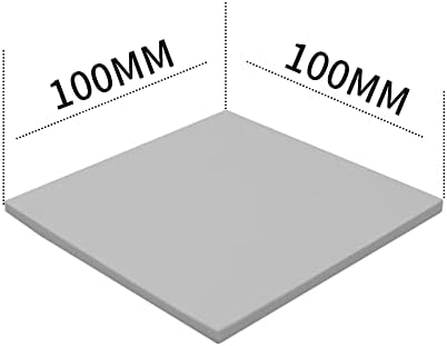 Termalni jastučići 12w/mK,100×100×1,0 mm Silikonski hladnjak za hlađenje Thermal Pad GPU Neprovodljiva otpornost