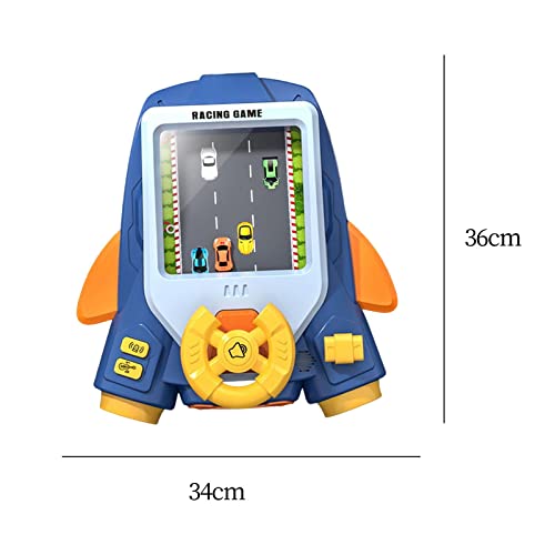 Colaxi upravljački točkovi dječji poklon simulirani upravljački kontroler za 3 godine i gore, tamno plava