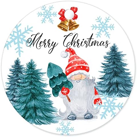 Gnome Merrychristmas ornament za drveće2022 Vodeni božićni stablo Snowflakes Holiday Xmas Dekoracija stabla
