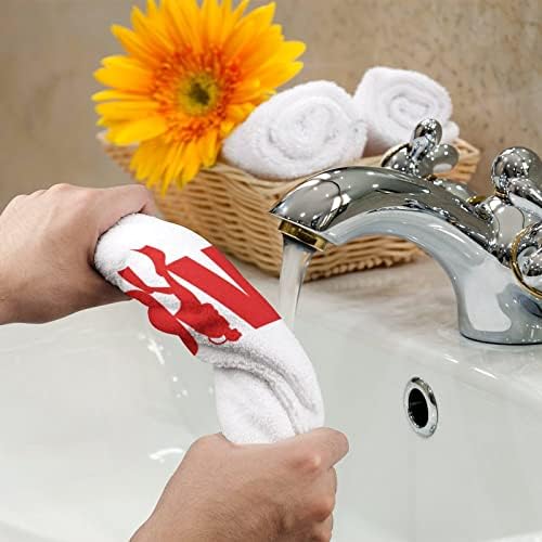 Ronjenje Ronilački ručni ručnici za pranje lica i tijela Trke Mekane krpe s slatkim tiskanim za kupatilo
