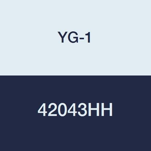 YG-1 42043hh HSS Lopta nos kraj mlin, 2 FLAUTA, produžena dužina, Hardslick Finish, 2-11/16 dužina, 3/16