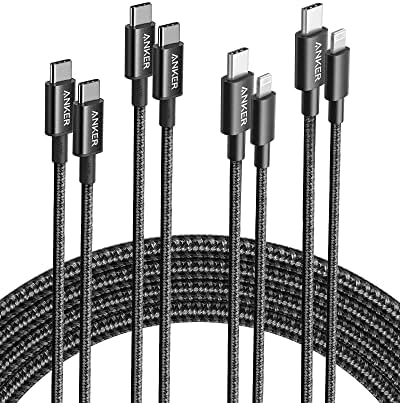 ANKER 333 USB C do USB C kabela, USB 2.0 Tip C punjenja Kabel za punjenje Brzi naboj i Anker Novi najlon
