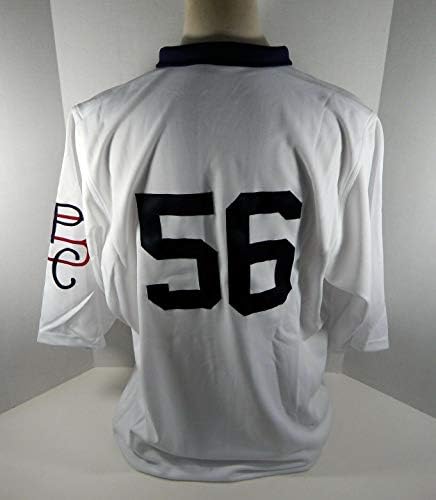 2009 Pittsburgh gusari Donnie teletina 56 Izdana bijela Jersey 1909 PBC 32824 - Igra polovna MLB dresovi