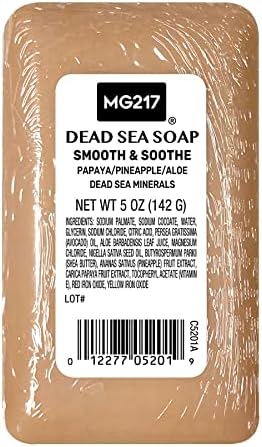MG217 Psorijaza Mrtvo more piling Bar sapun, Smooth & amp; umiriti sa prirodnim piling agenti, Aloe Vera,