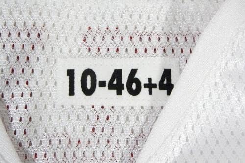 2010 San Francisco 49ers Chase Beeler 61 Igra izdana Bijeli dres 46 DP28829 - Neintred NFL igra rabljeni