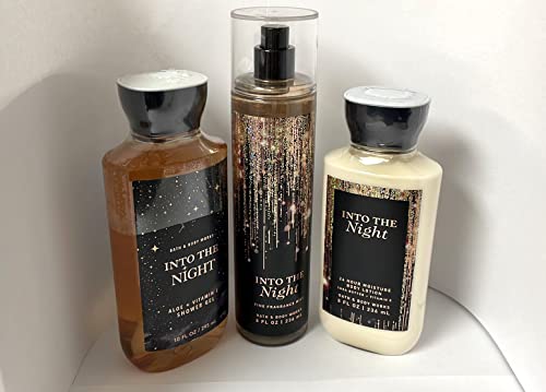 Into the Night-3 PC Bundle-Daily Trio-Gel za tuširanje, fine Fragrance Mist & amp; Super Smooth Body losion