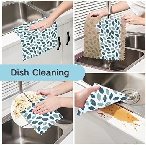Cataku Sažetak Ostavlja kuhinjske krpe za posuđe za pranje posuđa za višekratnu platnu ručnike za čišćenje
