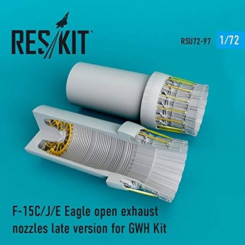 Reskit RSU72-0097 - 1/72 F-15 ORGLE Otvorite mlaznice za GWH komplet