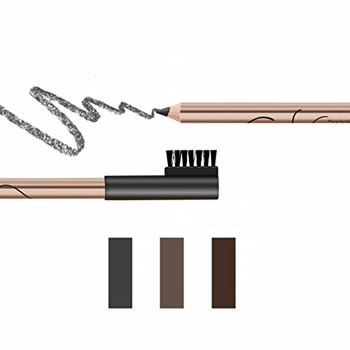 Olovka za obrve s mekom četkom dugotrajni vodootporni znojni prirodni alat za glatko oblikovanje i punjenje