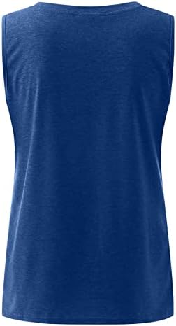 MTSDJSKF Ženska majica bez rukava, Y2K tenkovi ženske buyeleless bluze grafički teški atletski spremnici