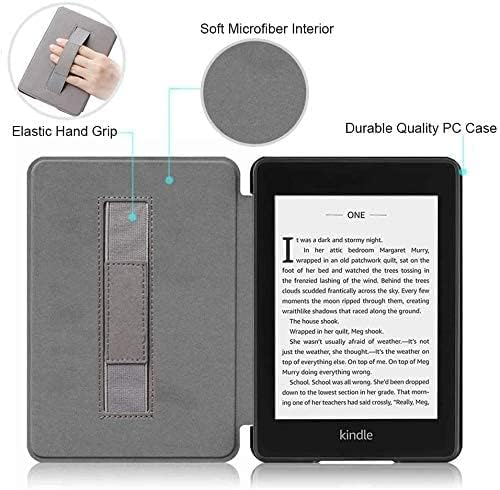 za 6 Kindle 11. generacije 2022., sa remenom za ruke - TPU Ultra tanka izdržljiva futrola,sa automatskim