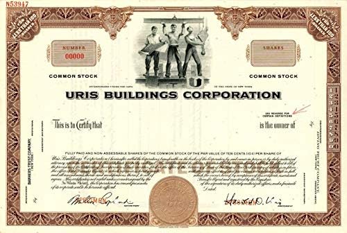 URIs Building Corporation-Certifikat Zaliha