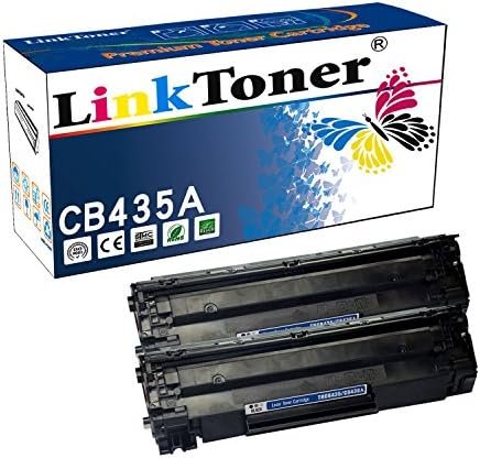 LinkToner CB435A Hp35a kompatibilni Toner kertridž 2 zamjena paketa za HP-35A CB435A BK Laserjet Printer visokog prinosa M1120, M1120n, M1522