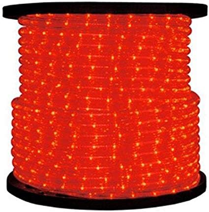 Kraljice Božića C-ROPE-LED-RE-1-10 Kalem LED svjetla za užad, 150', Crvena