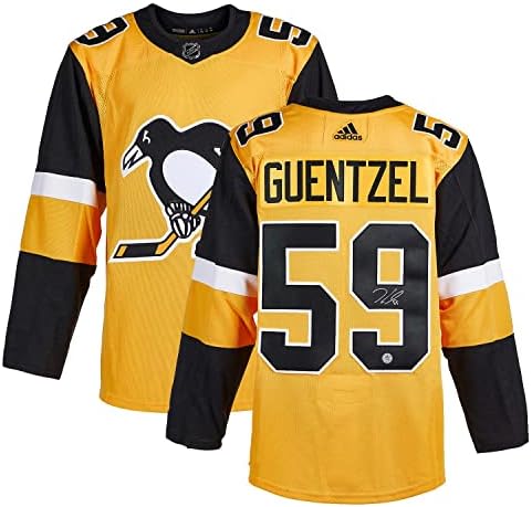 Jake Guentzel potpisao je Pittsburgh Penguins dres suncokreta Adidas - autogramirani NHL dresovi