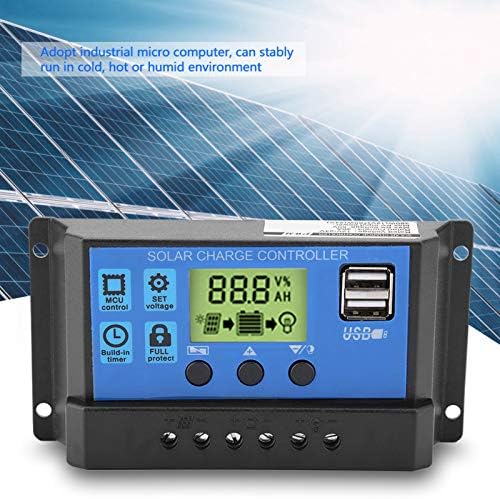 10/20 / 30A solarni kontroler punjenja,12v/ 24v solarni panel regulator punjenja inteligentni Regulator