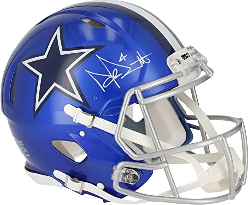 Dak Prescott Dallas Cowboys Autographed Riddell Flash Speed Authentic kacige-autographed NFL Helmets