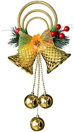 Bead Garland Božićni Božićni ukrasi Božićne stablo Privjesak ukrasi Dvostruki zvono scene Layout shop Prozor