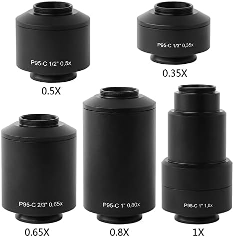 Komplet opreme za mikroskop za odrasle 0,35 X 0,5 X 0,65 X 0,8 X 1x potrošni materijal za C-Mount Adapter