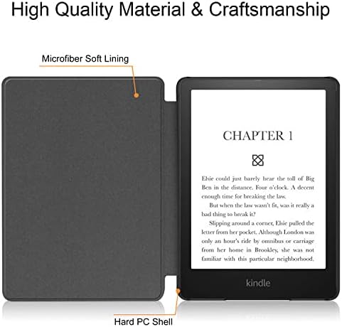 Slimshell Case za potpuno novi Kindle-lagani Premium zaštitni poklopac od PU kože sa automatskim spavanjem