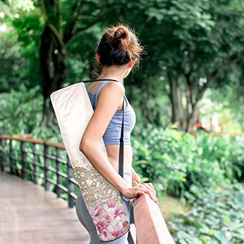 Laiyuhua Yoga Mat torba, dvostruki patentni zatvarači Yoga teretana torba za žene i muškarce - glatki patentni