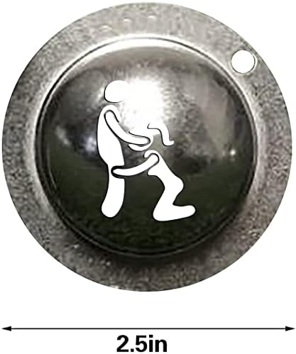 Tioshop personalizirani Marker loptice za Golf-Marker lopte za Golf od nehrđajućeg čelika, šablona markera