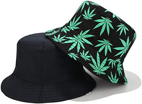 INOGIH reverzibilna Kanta-šešir Marihuana-kanabis korov sklopivi Ribarski šešir pakovanje