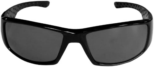 NFL Siskiyou Sportska prodavnica New Orleans Saints Crne zamotane naočare za sunce jedne veličine crne