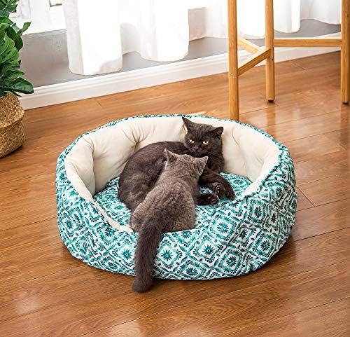 LUCKITTY 25 inčni veliki krevet za mačke,Meki baršun & vodootporan Oxford dvostrani jastuk, lako se može