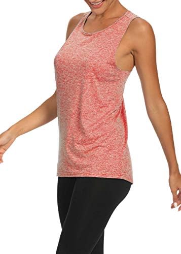Bestisun Workout Athletic Tops Racerback Cisterna vrhova Yoga majice Vežbajte teretna odjeća za žene