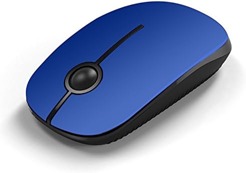 Bežični miš, 2.4 G Slim prenosivi optički tihi klik računarski miševi sa Nano prijemnikom, manje buke za