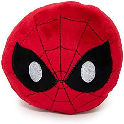 Kopčani igračka za pse plišani pauk čovjek seod emoji crveno crno bijelo 8 x 6