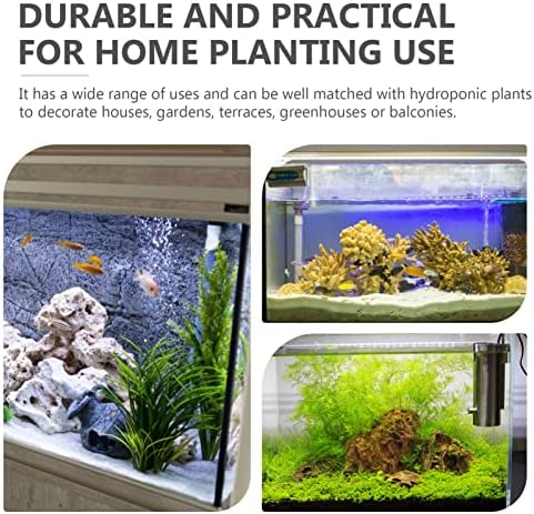 Baluue 3kom viseći držač akvarijskih biljaka lonac za vodene biljke sa kukama za rupe akvarijum vodene biljke