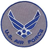 Emblem Tervis Air Force Logo izrađen u SAD-u dvostrukog zidova izoliran, 10oz valoviti, neobrađen