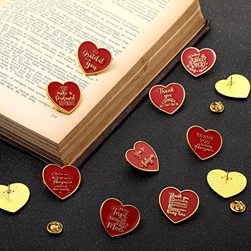 50 Set CNA pokloni Heart Sign igle za rever zahvalnost pokloni broš za medicinske sestre džepni Token za