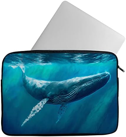 Blue Whale Mac Book Pro 16 rukava - ocean Life Laptop rukav - marine Life Mac rukave s rukavima