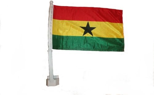 Gana Country Flag zastava za teške uvjete zastava 12 x18 .. Novo