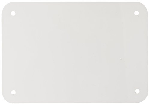 Brady Y48605 6.25 Dužina x 4,25 Širina, BBP85 aluminij, bijeli potpisni praznini