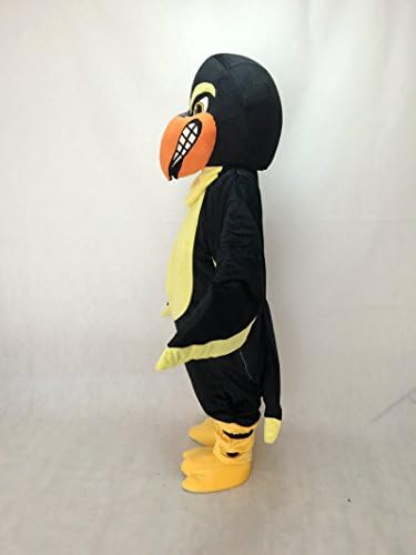 Žestoka Nova kostim maskota crne Falcon