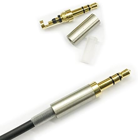 KetDirect 2kom zlato 3 pol 3.5 mm muški popravak priključak za slušalice utikač Metal Audio lemljenja slušalice