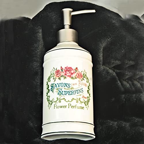 Keramički sapun za raspršivač GEL tečni pumpa Boca Pariz Rose Savons Aux Fleurs Superfins Flower Parfem