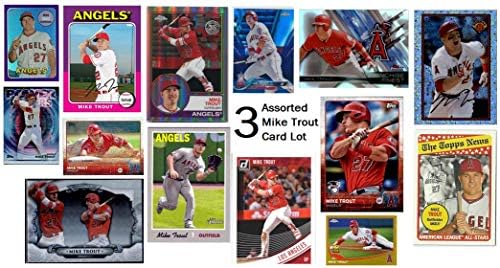 Mike pastrmka sortirana baseball trgovanje kartama paketa iz Los Angelesa anđela Anaheim