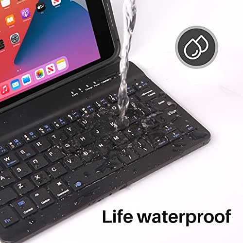 DOMEUN futrola za tastaturu za iPad Mini 6 2021 Smart vodootporna odvojiva bežična tastatura zaštitni poklopac