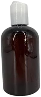 4 oz Amber Boston plastične boce -12 Pakovanje Prazno punjenje boca - BPA Besplatno - esencijalna ulja -