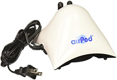 Penn Plax Air Pod Aquarium Air Pump Ultra Quiet Compact Dome Shape Dual Air Output / Opcije Više Veličina