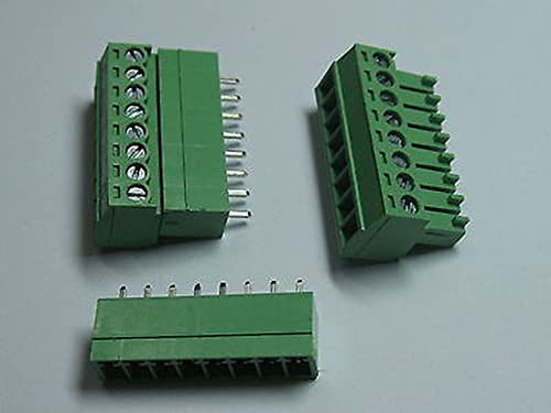 12 kom konektor za vijčani terminalni blok 3,5 mm 8-pinski / način zelenog priključnog tipa