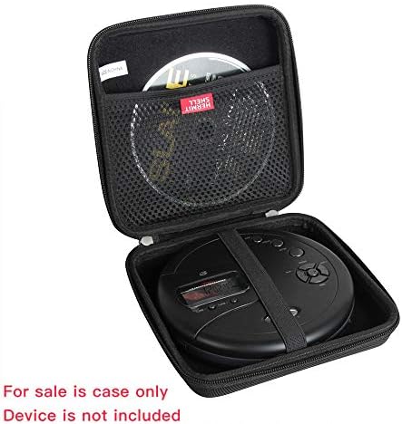 Hermitshell tvrda putna torbica za GPX PC332B prijenosni CD Player