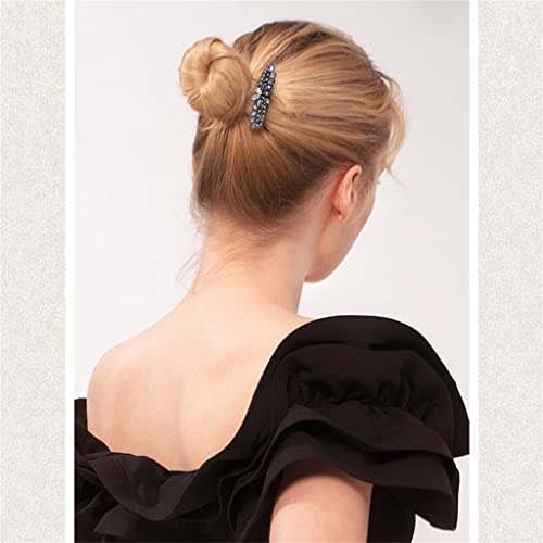 Larro Crystal dodaci za kosu, frizeri, ploča za isječak, bušenje cvijeća serije polu-kravata za dlake natrag
