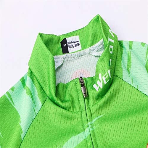 Biciklistički dres Set Kids, biciklistička majica kratkih rukava Dječaci Djevojke crtane vrhove Quick-suhi